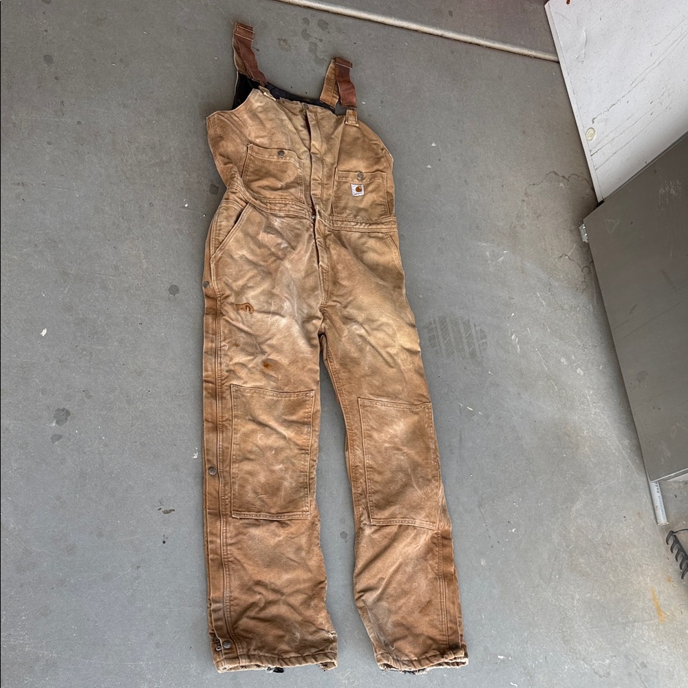 Carhartt Brown Overalls